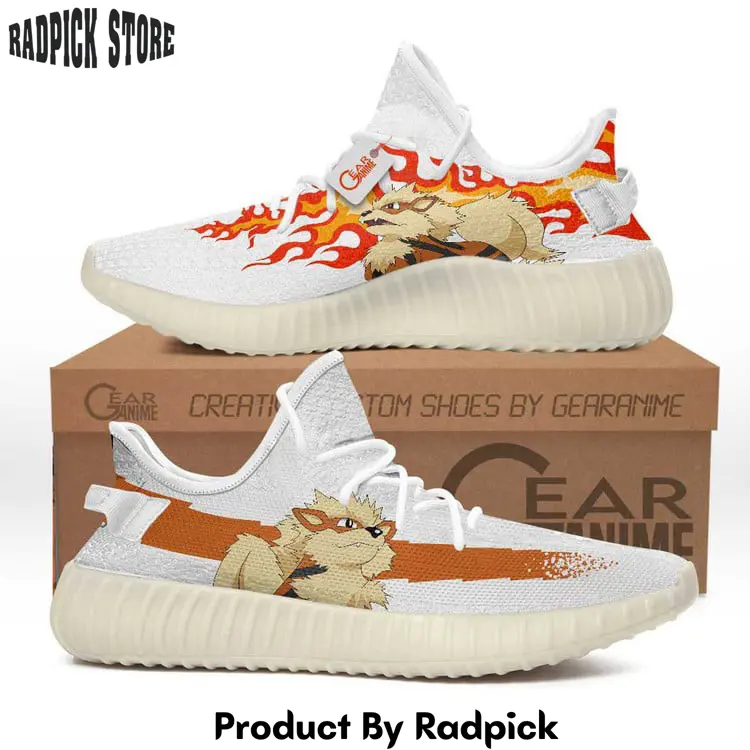 Arcanine yeezy shoes anime sneakers  rp141414
